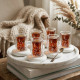 Double Glass Tea Cup Set 6 Pcs